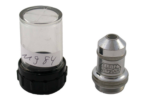 Leica leitz microscope lens - leica,