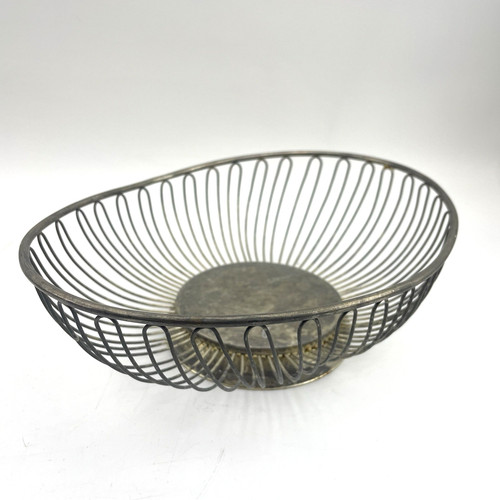 Vintage brot obstkorb metall - brot,