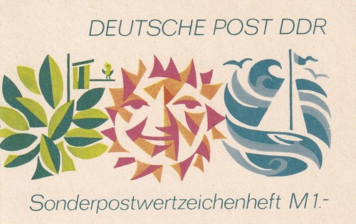 Ddr sondermarken heftchen smhd - ddr,
