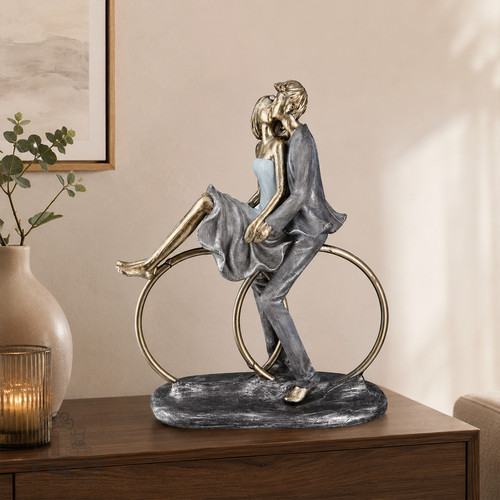 Gilde skulptur paar auf - gilde,