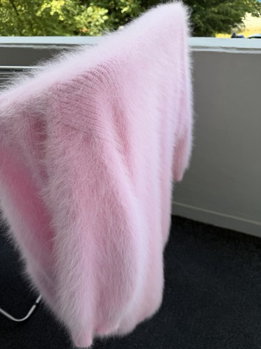 Neue hellrosa strickjacke - neue,