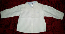 C&A Baby Club ♥ Baby Jungen langarm Hemd ♥ Streifenmuster ♥ Gr. 86 / 92