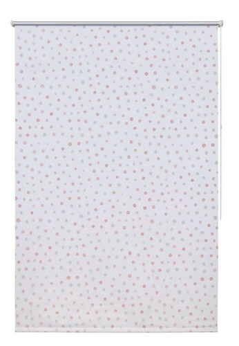 Klemmfix rollo grau rosa - klemmfix, grau-rosa