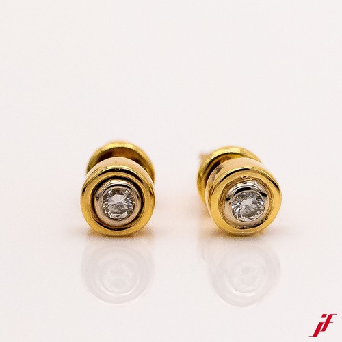 Solitär ohrstecker 750 18k - solitär-ohrstecker, 750/18k