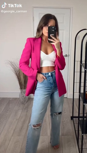 Zara taillierter blazer damen - blazer,