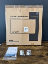 Heidenfeld HF-HP100-2 Infrarotheizung Heizkörpe Heizpaneel 400W 60x50cm mit App 