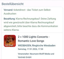 Konzertkarten Wiesbaden