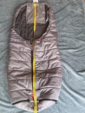 Kaiser Fußsack Paul 3in1 Universal Baby Kinderwagen Buggy Silber Grau Wie Neu