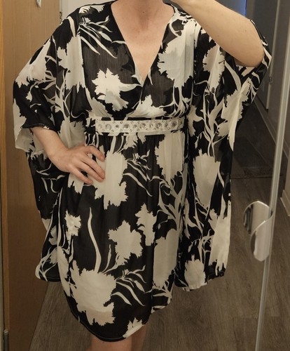 Tunika kleid fledermaus optik - kleid,