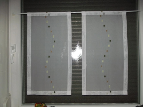 Scheibengardine set teilig - scheibengardine, 2-teilig