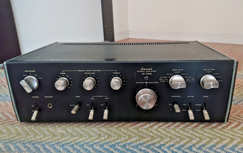 Sansui 5500 vollverstärker - sansui,