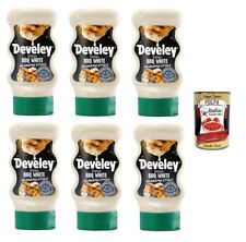 6x Develey Salsa BBQ WHITE