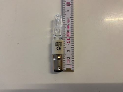B15d patron halolux 100w - b15d,