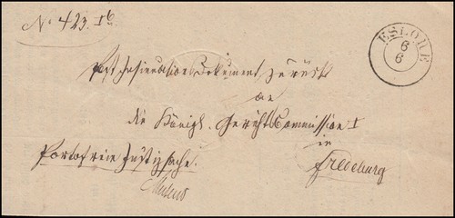 Preußen faltbrief eslohe - preußen,