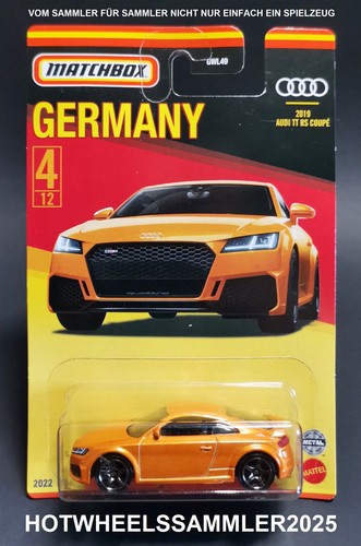 Matchbox germany 2019 audi tt - "2019,