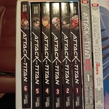 Attack On Titan Manga 1-6