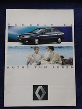 Renault Programm Prospekt 4.1994 Zoom Twingo Clio 19 Cabrio 16V Laguna Safrane
