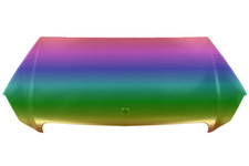 Mercedes C-Klasse W204 2011-2014 Motorhaube lackiert in Wunschfarbe 