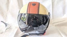 Jethelm BNO-PL28 Beige glänzend, Motorradhelm, Schutzhelm, Helm, Größe S
