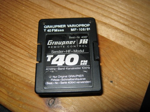 Graupner sender modul 40 - graupner,