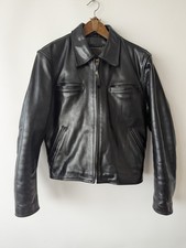 Vintage Harley Davidson Horsehide Pferdeleder Biker Lederjacke Schwarz L Korea