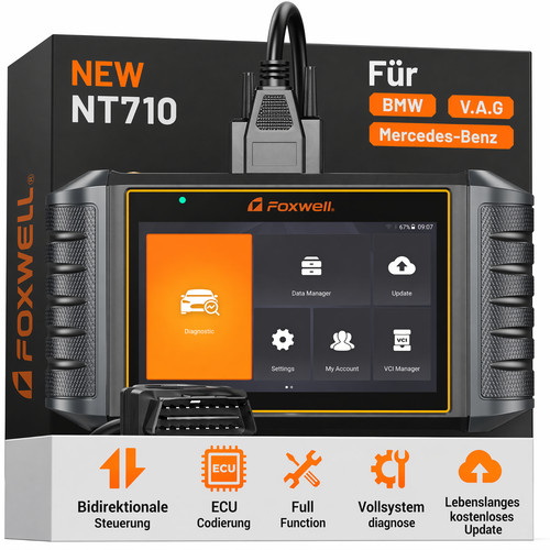 Foxwell nt710 profi kfz - kfz, obd2