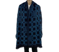 VERSACE Marineblau  bedruckter