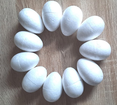 Styroporeier styropor eier - 10,