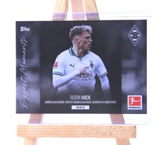 Robin Hack schnellster Joker-Doppelpack als Einwechselspieler 9.3.24 Sammelkarte