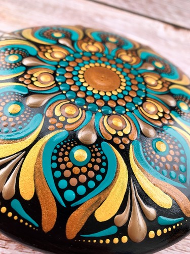 Handbemalter mandala - handbemalter,