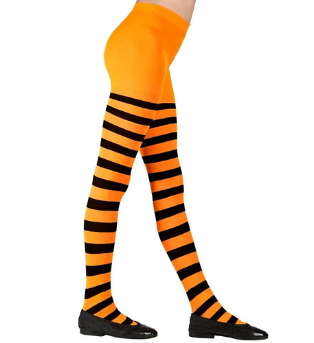 Kinder strumpfhose orange - strumpfhose,