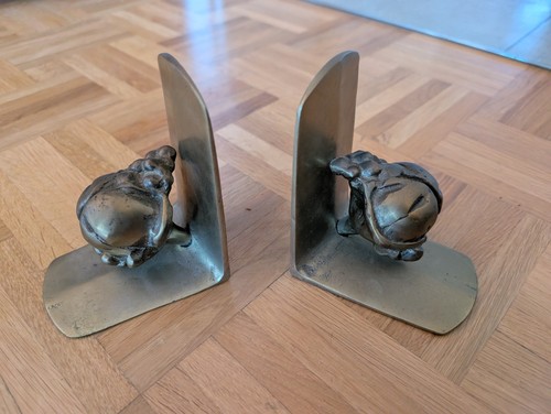 Buchstützen messing - buchstützen,