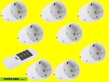 8-FACH FUNK-Steckdosen-SET