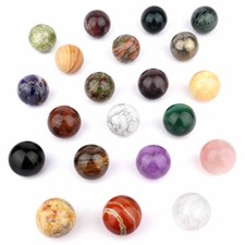 1 kg = 11 verschiedene Edelstein – Kugeln Ø ca. 40 mm Set aus aller Welt