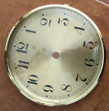 Zifferblatt Lünette gewölbtes Uhrenglas Durchmesser 150mm