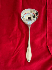 Saucenlöffel von Robbe & Berking Silberbesteck Navette, 90g versilbert