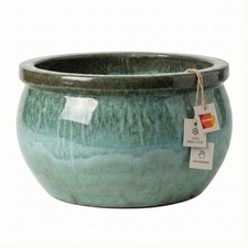 Blumentopf moosgrün 24cm - blumentopf,