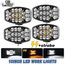 4x 10" LED Arbeitsscheinwerfer