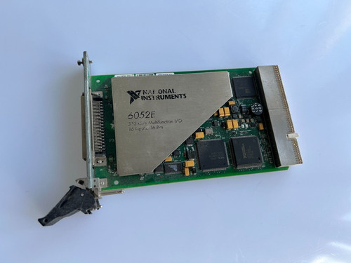 National instruments 6052 - instruments, e