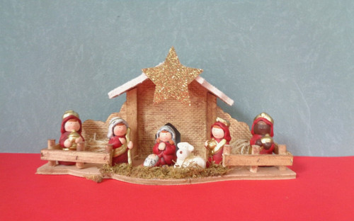 Weihnachtskrippe krippe led - weihnachtskrippe,
