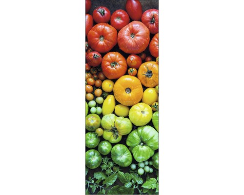 Glasbild colorful tomatoes - colorful,
