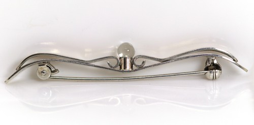 Vintage 835er silberbrosche - vintage,