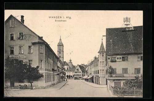 Wangen allg bindestrasse - ak, /allg.,