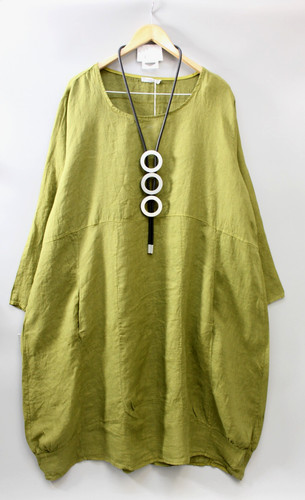 Moonshine leinen kleid - ,