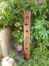 Stele skulptur holz - skulptur, eiche