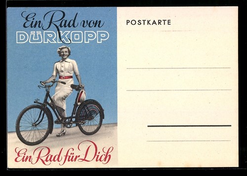 Reklame dürkopp fahrrad - reklame,