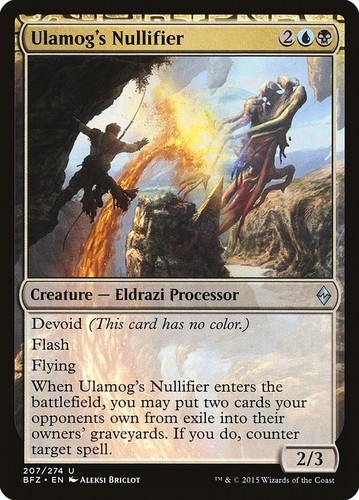 Ulamog nullifier 207 - ulamog's,