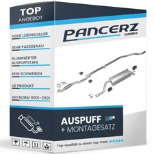 Auspuff für Opel Corsa D 1.2