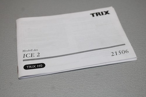 Trix betriebsanleitung 21506 - betriebsanleitung,
