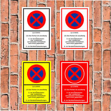 Schild "§12 StVO - (3) Das